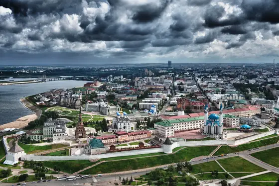Казань: вид места