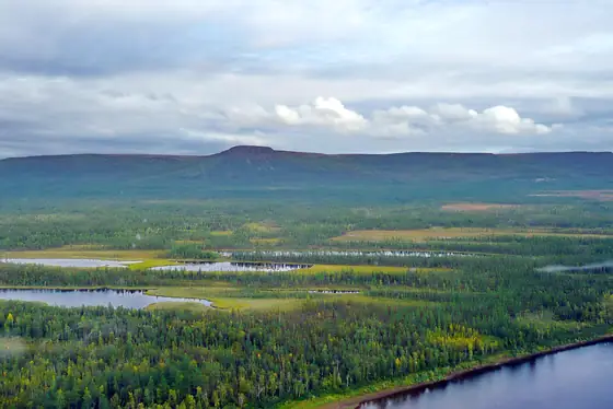 Плато Путорана (Норильск): вид места